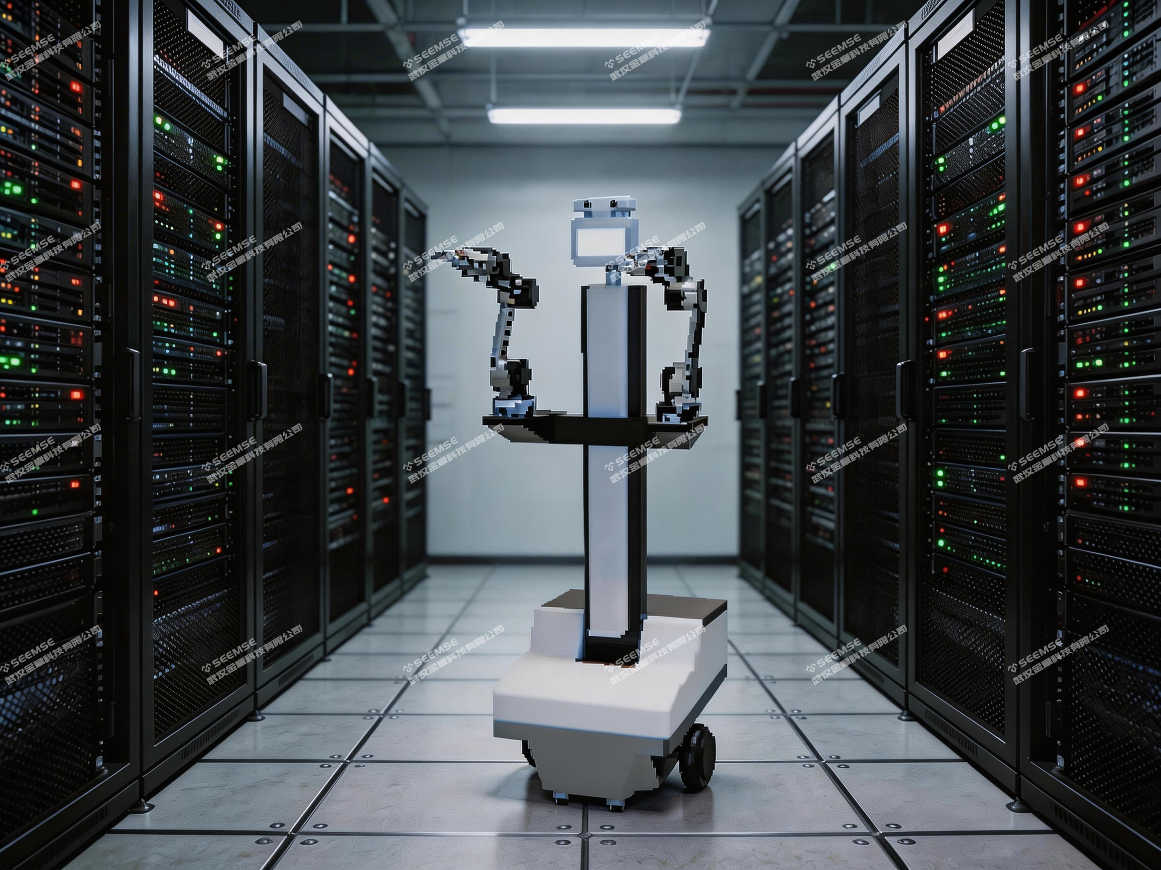 轮臂式机器人机房巡检